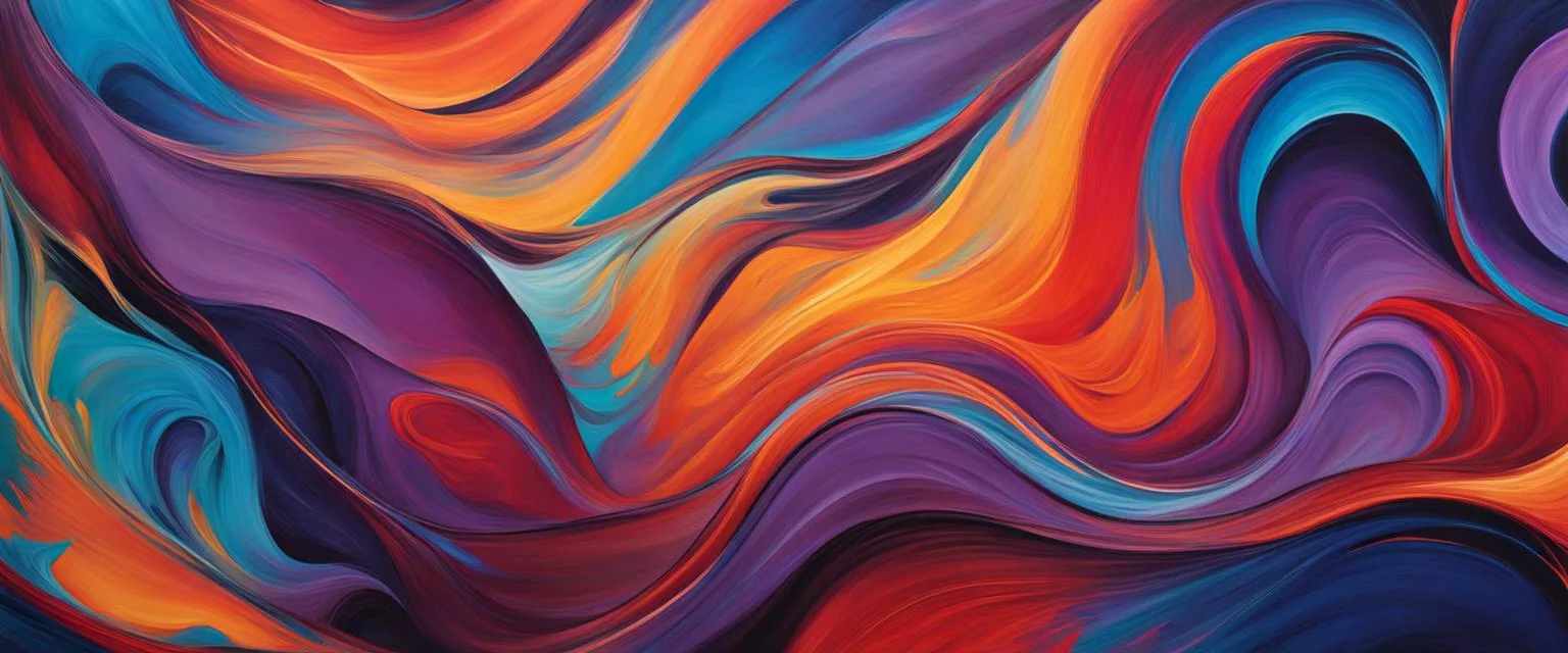 Breakups: abstract image