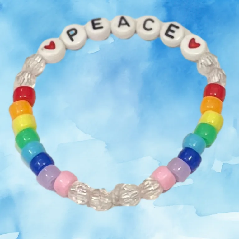 Intention bead bracelet