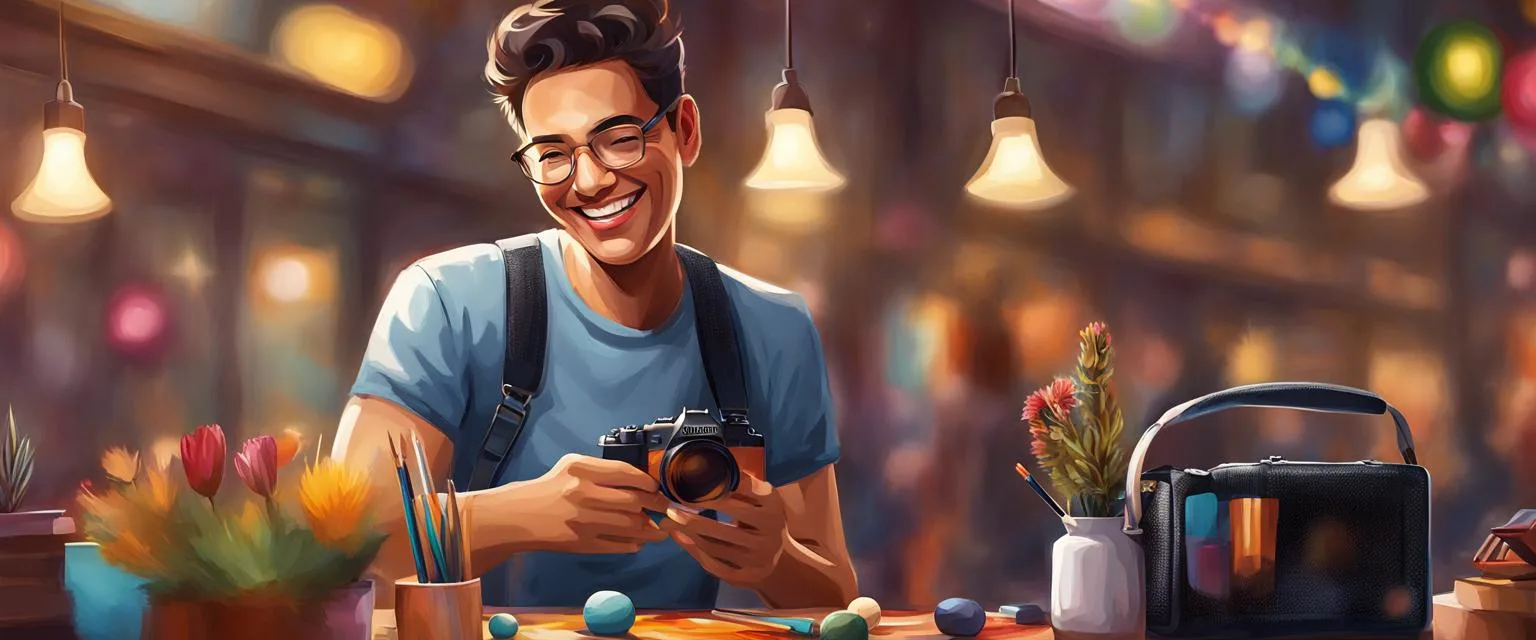 Rediscovering Your Hobbies and Interests: A man with a camera