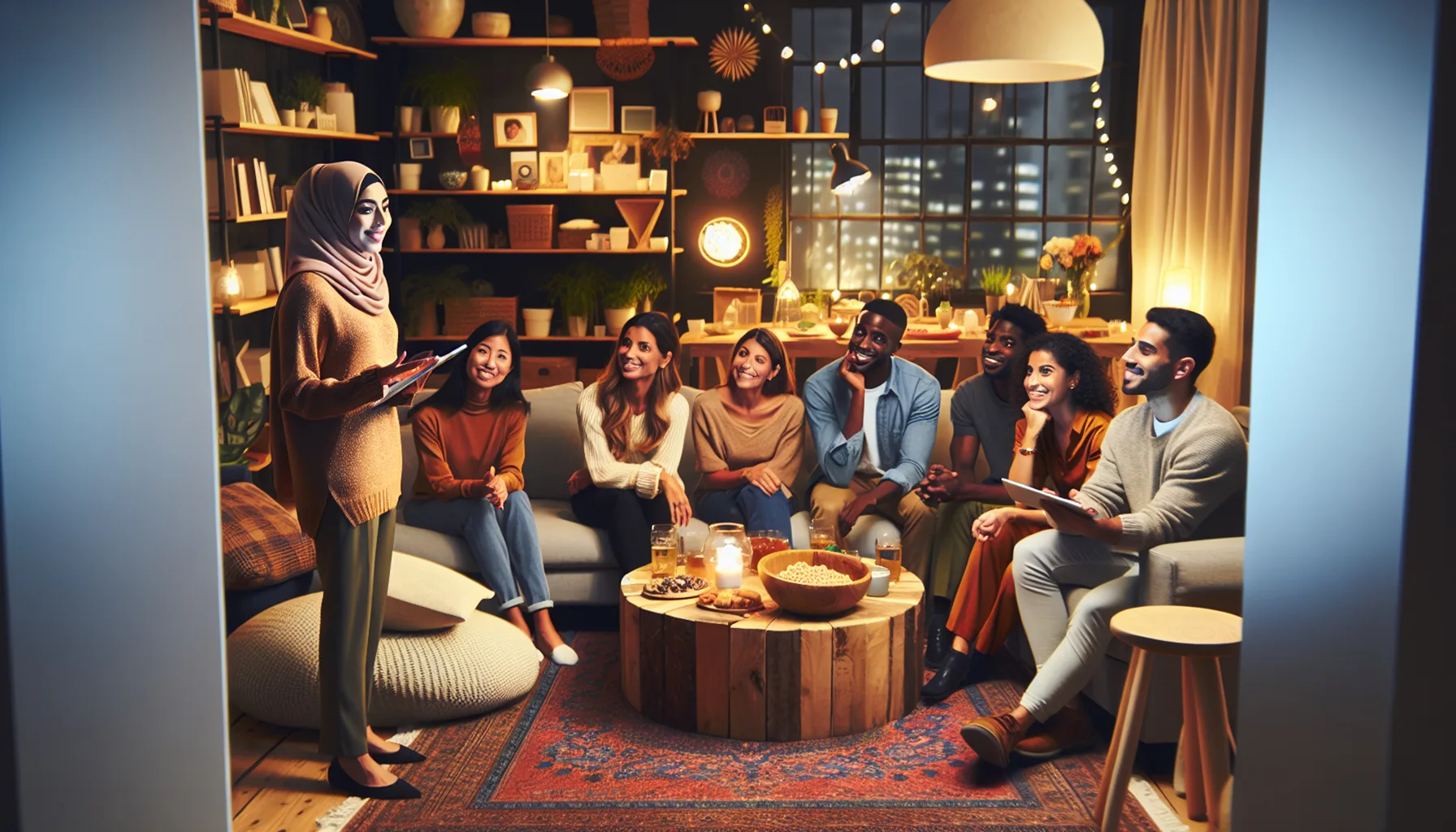 Support System: A discussion group.