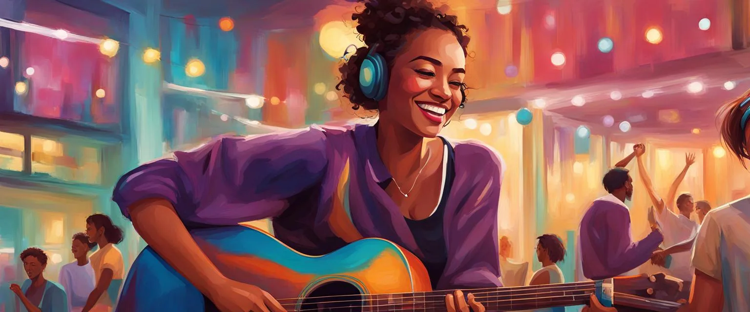 Rediscovering Your Hobbies and Interests: A woman writing a song