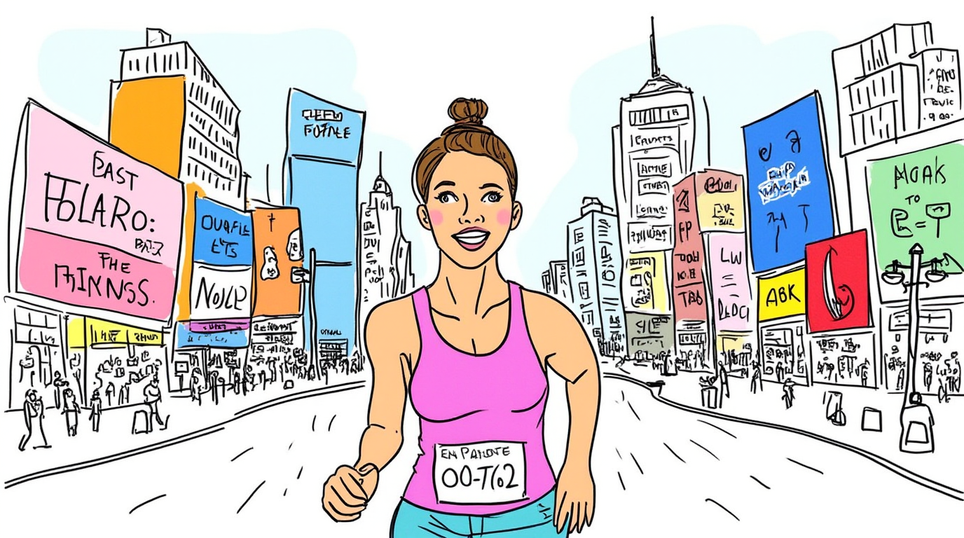 Woman using post-breakup exercise for embodiment and body image recalibration rather than appearance improvement