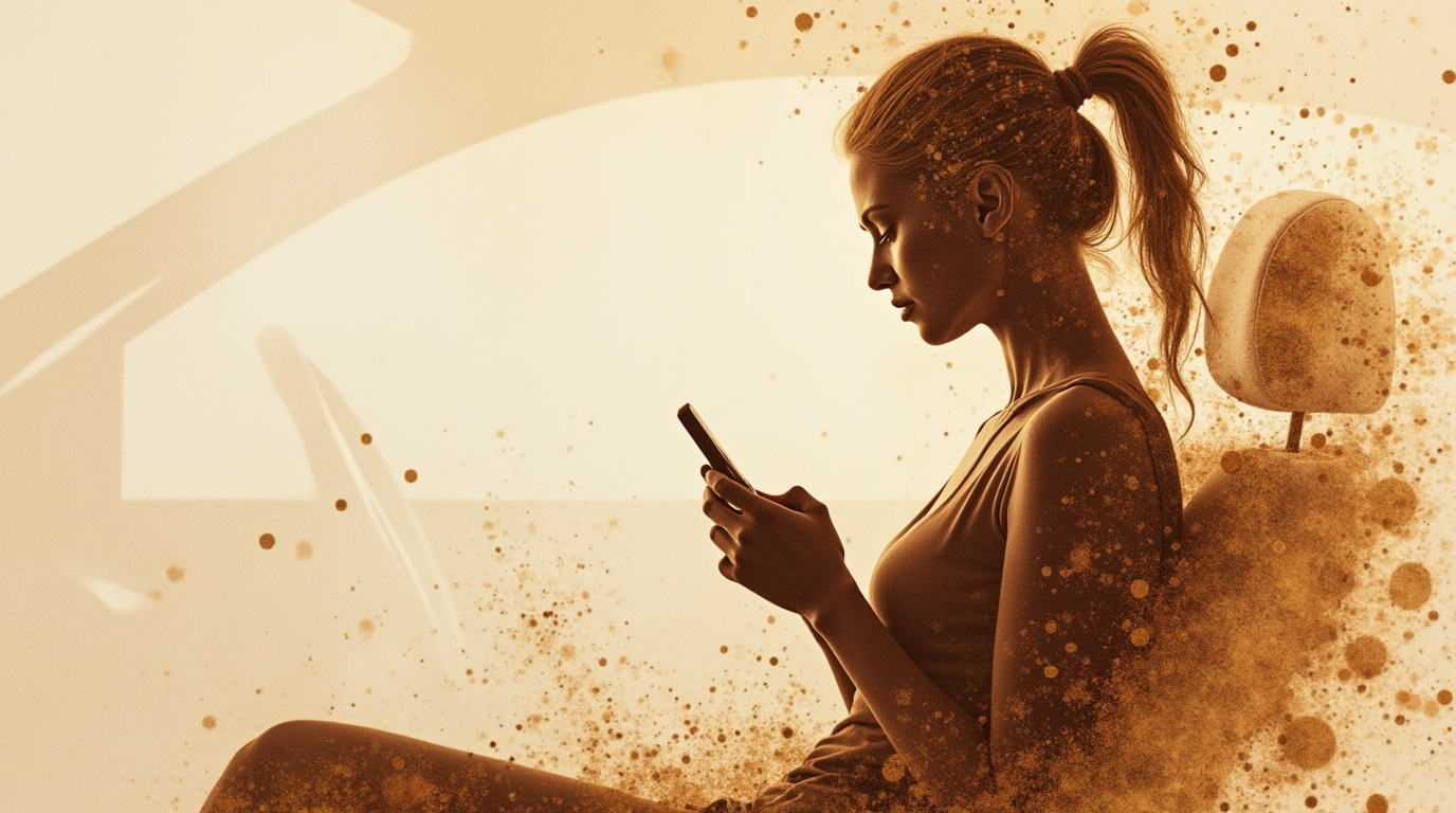 Woman managing Initiation Anxiety during the first 72 hours of no contact