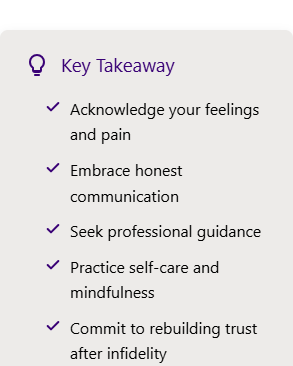 Rebuilding Trust: Key Takeaways