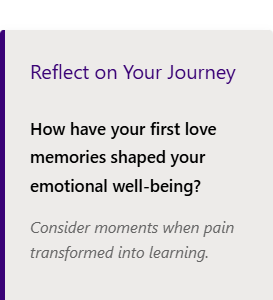 First love memories: Reflection