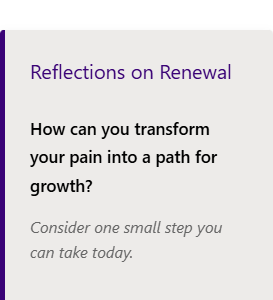 Rebuilding Trust: Reflection