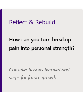 Toxic Breakup Recovery: Reflection