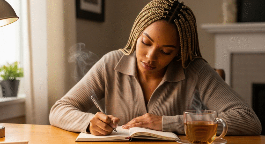 30-day-healing-kickstart: women journal