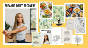 30 day breakup recovery: collage