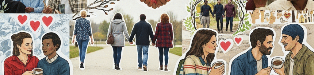 Chosen family collages