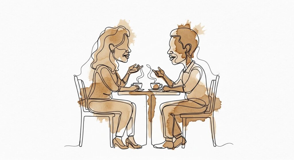 Overcome Social Fears: coffee date