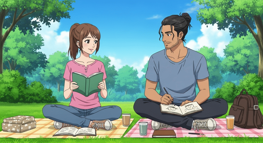 Boundaries in new relationships anime couple