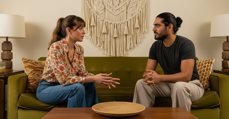 Observing partner reaction to boundary setting showing diagnostic evaluation of response patterns