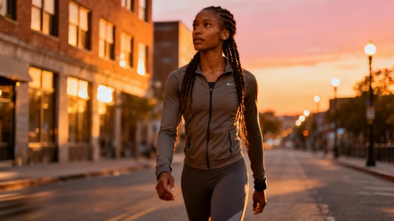 Woman completing a structured dating readiness self-assessment across five domains