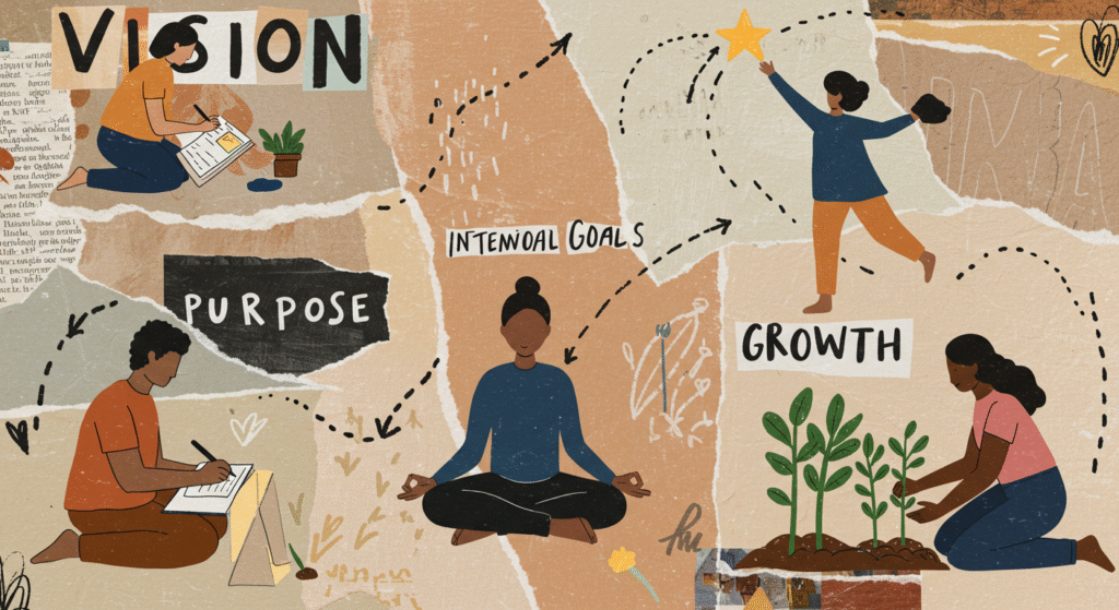 Purpose-Driven Single Life collage