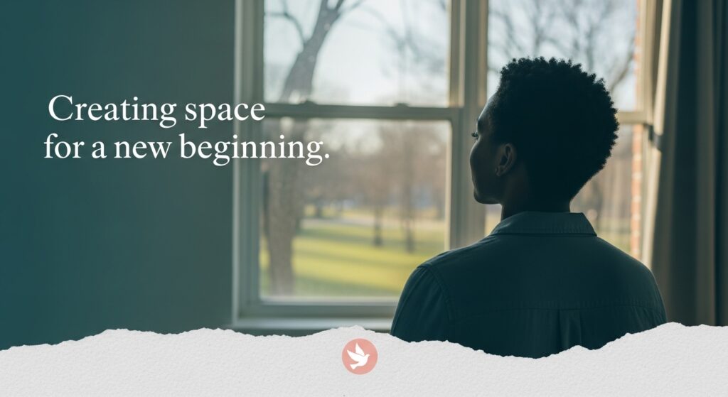 somatic emotional release: woman thinking