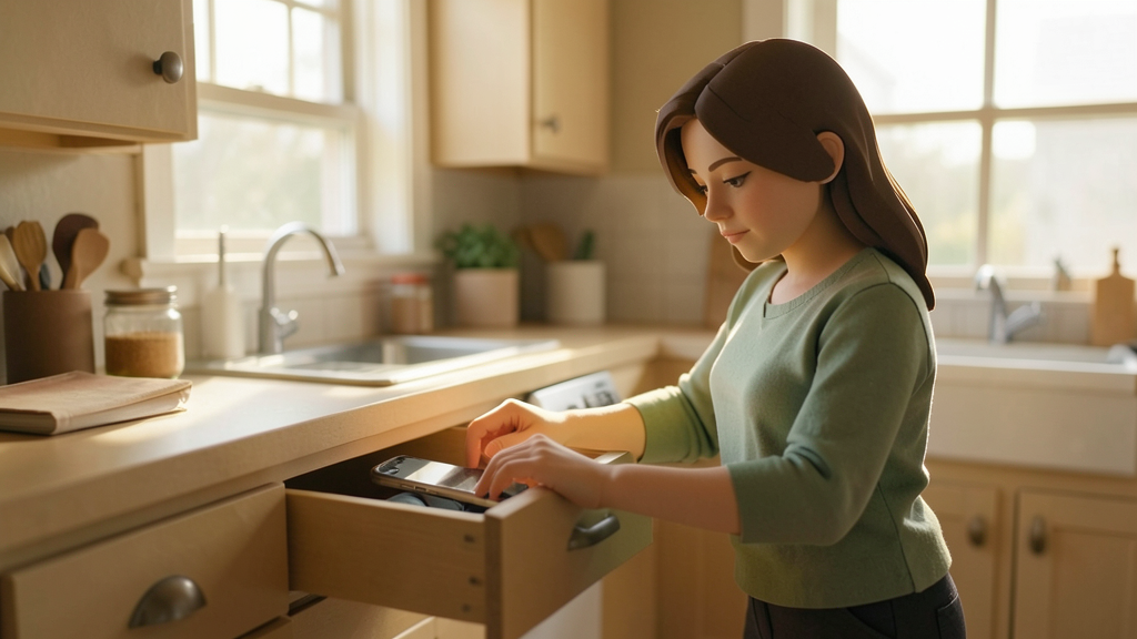 Person experiencing emotional devastation after seeing ex partner post on social media