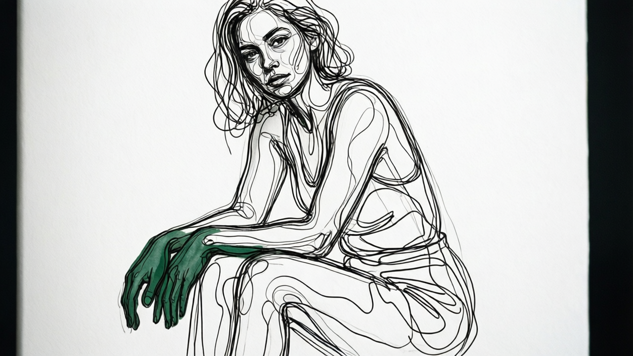 South Asian woman processing the distinct neurobiological mechanism of first love grief