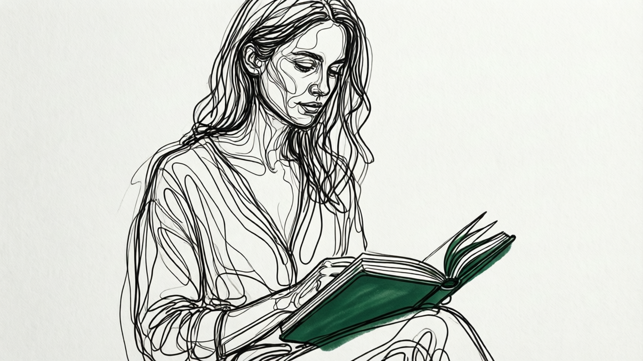South Asian woman examining the four layers of first love imprint through reflection