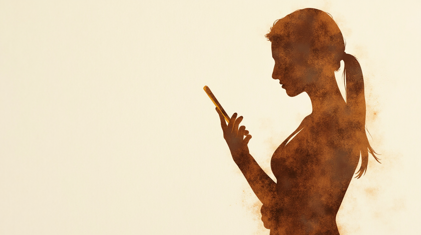 Woman experiencing physical activation when facing dating after a breakup