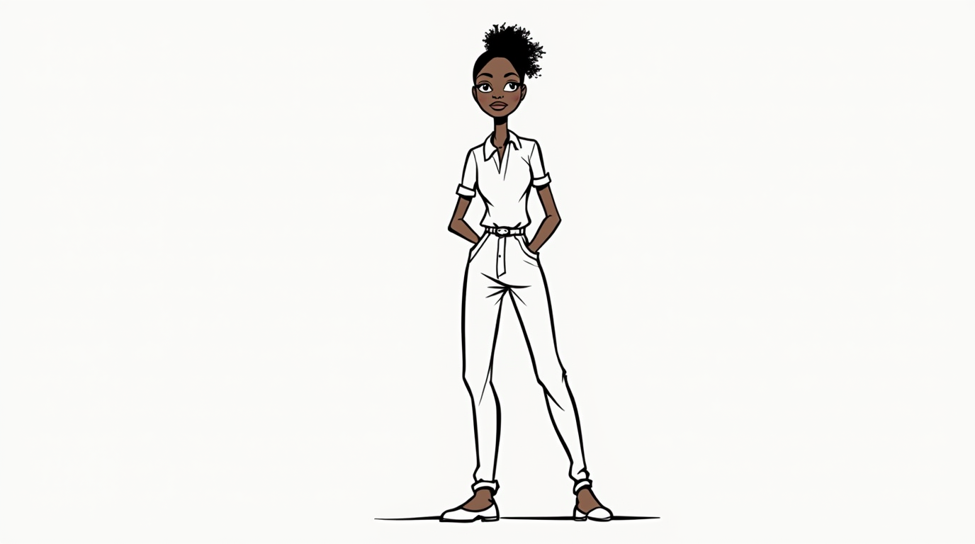 Woman standing in grounded posture demonstrating restored felt-sense agency
