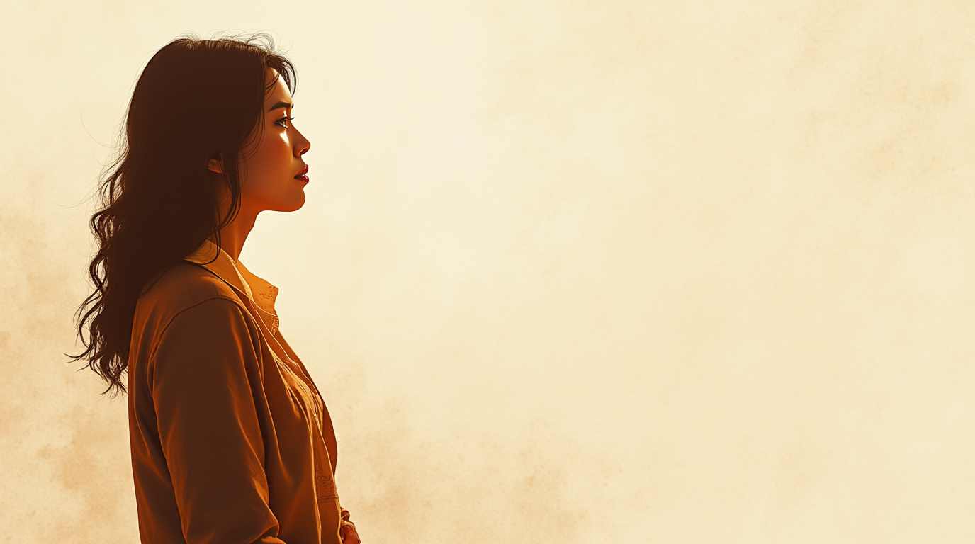 East Asian woman observing the four forces of identity in resolution work