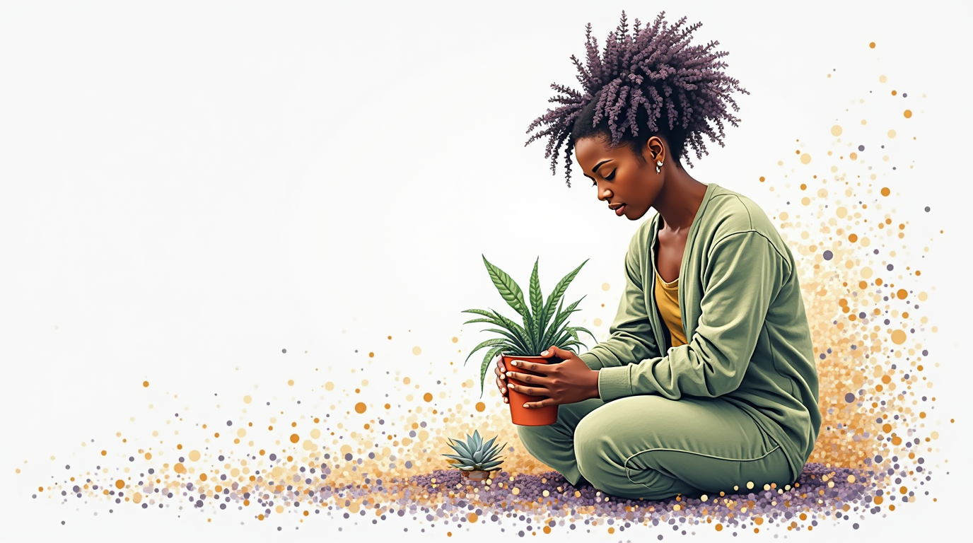 Black woman demonstrating integrated capacity built through trauma-informed trust work